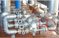 Steam trap installation